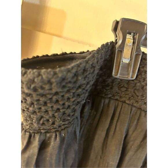 Faded Glory Black maxi elastic 4x (26w-28w) skirt rn#104318 nwot - Picture 2 of 5